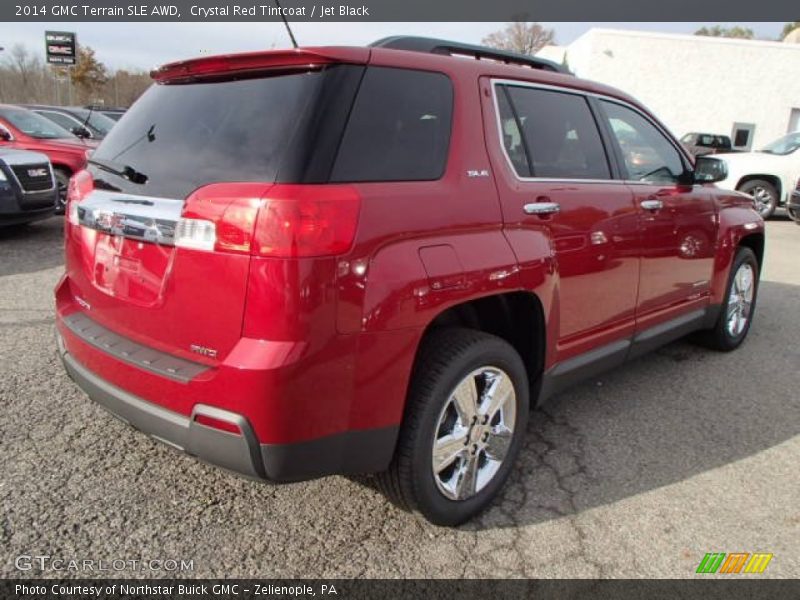 Crystal Red Tintcoat / Jet Black 2014 GMC Terrain SLE AWD