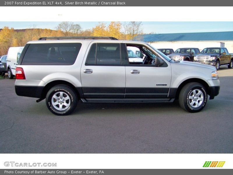 Silver Birch Metallic / Charcoal Black 2007 Ford Expedition EL XLT 4x4