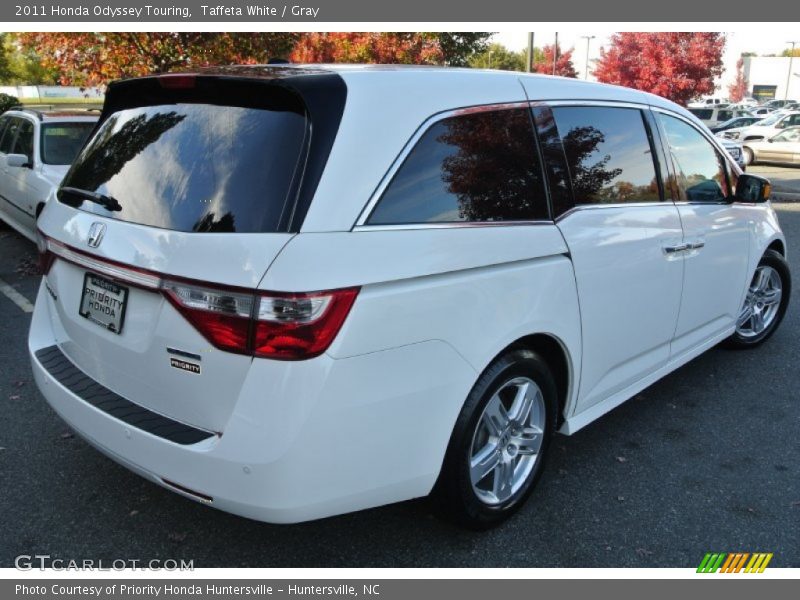 Taffeta White / Gray 2011 Honda Odyssey Touring