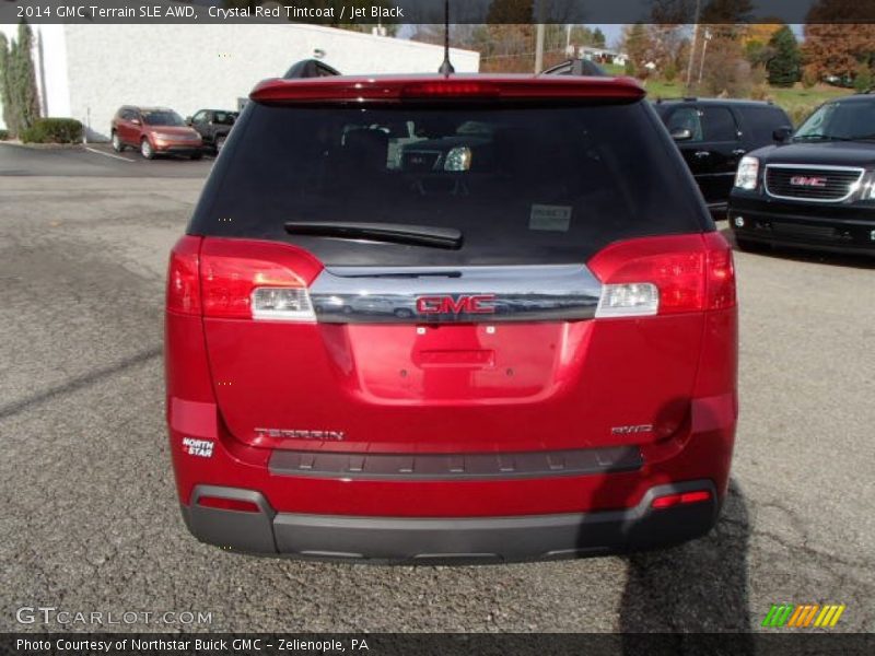 Crystal Red Tintcoat / Jet Black 2014 GMC Terrain SLE AWD