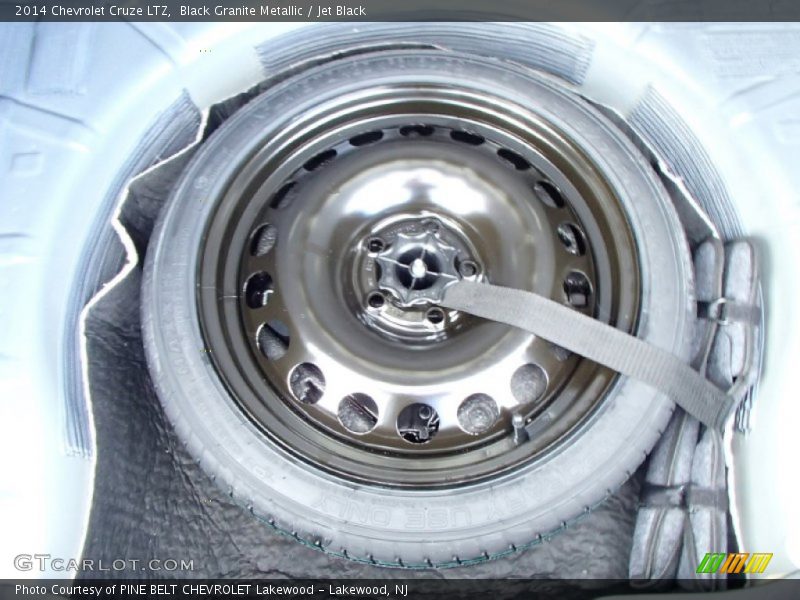 Black Granite Metallic / Jet Black 2014 Chevrolet Cruze LTZ