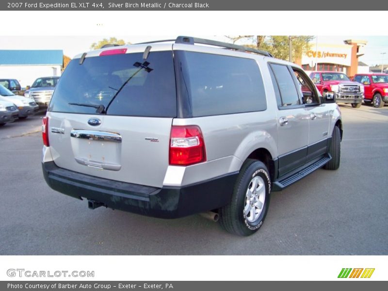 Silver Birch Metallic / Charcoal Black 2007 Ford Expedition EL XLT 4x4