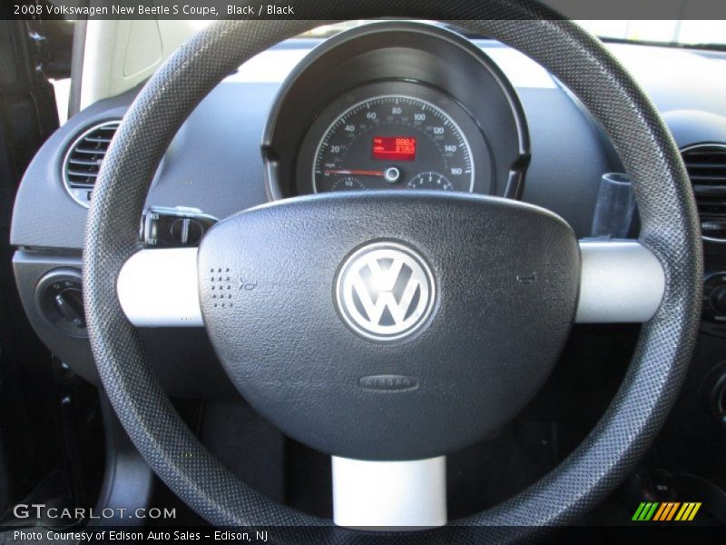 Black / Black 2008 Volkswagen New Beetle S Coupe