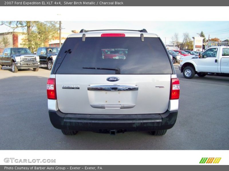 Silver Birch Metallic / Charcoal Black 2007 Ford Expedition EL XLT 4x4