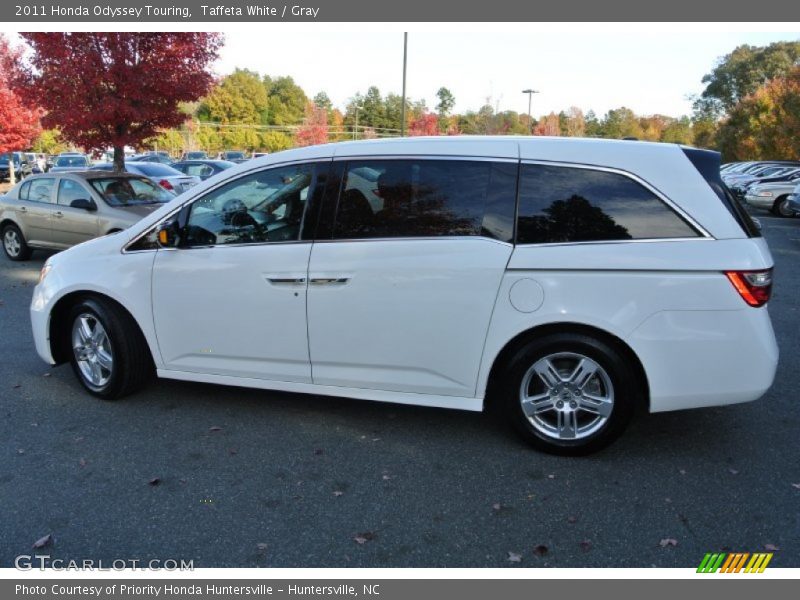 Taffeta White / Gray 2011 Honda Odyssey Touring