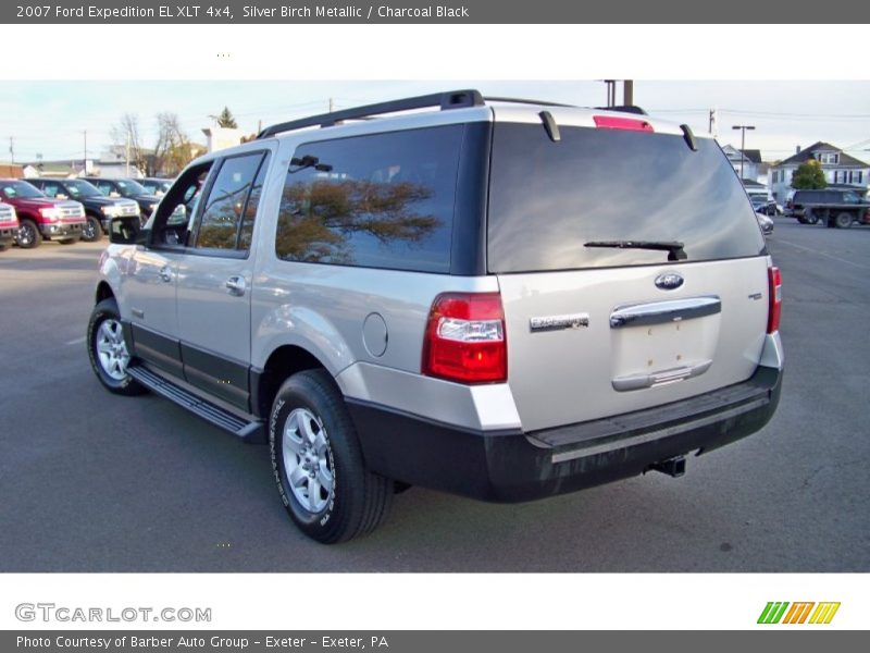Silver Birch Metallic / Charcoal Black 2007 Ford Expedition EL XLT 4x4