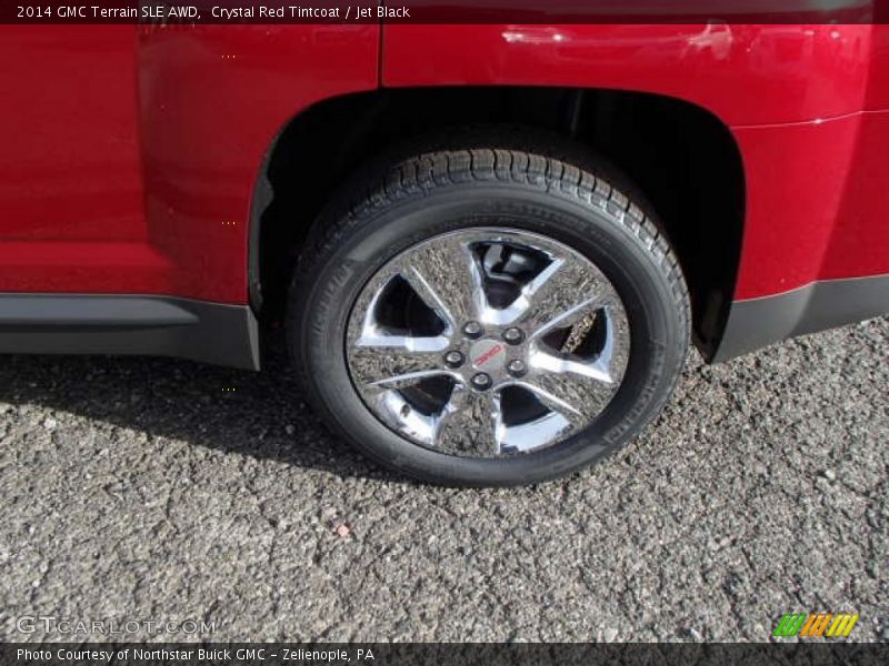 Crystal Red Tintcoat / Jet Black 2014 GMC Terrain SLE AWD