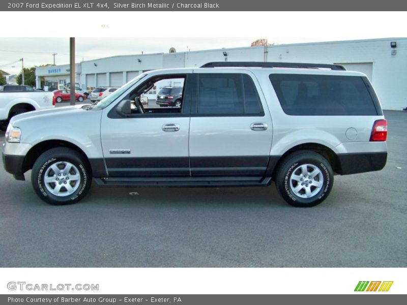 Silver Birch Metallic / Charcoal Black 2007 Ford Expedition EL XLT 4x4