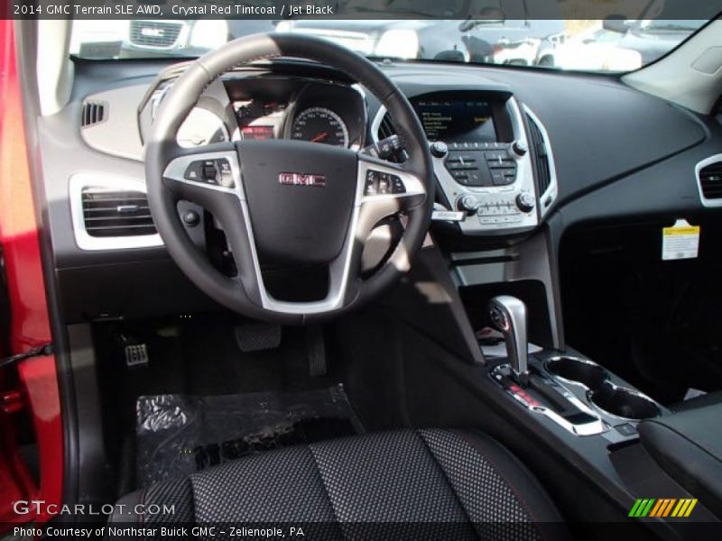 Crystal Red Tintcoat / Jet Black 2014 GMC Terrain SLE AWD