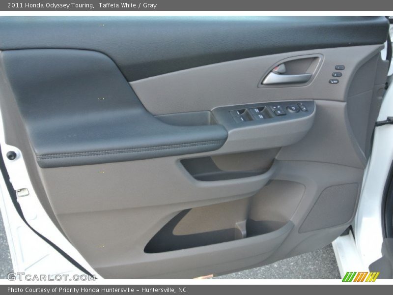 Taffeta White / Gray 2011 Honda Odyssey Touring