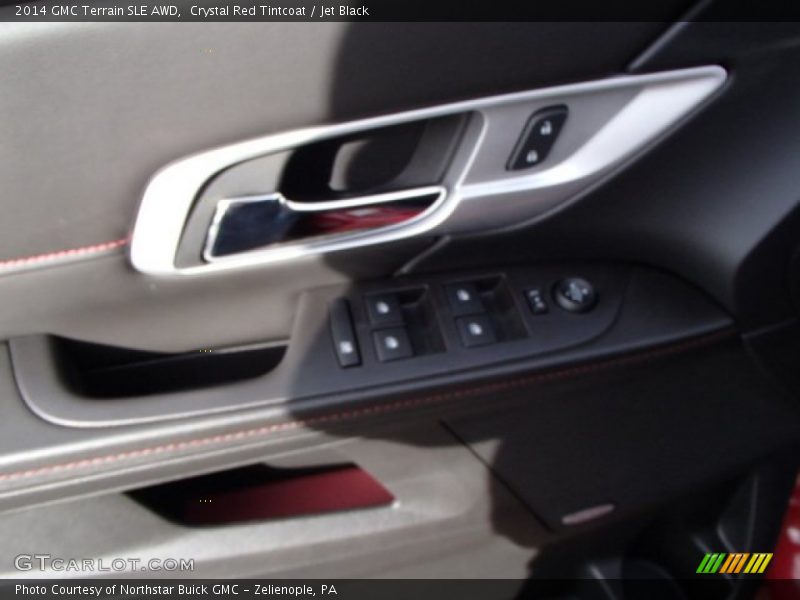 Crystal Red Tintcoat / Jet Black 2014 GMC Terrain SLE AWD