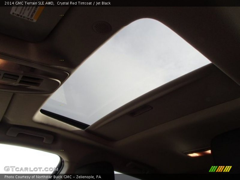 Crystal Red Tintcoat / Jet Black 2014 GMC Terrain SLE AWD