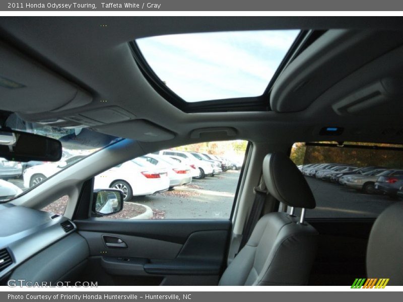 Taffeta White / Gray 2011 Honda Odyssey Touring