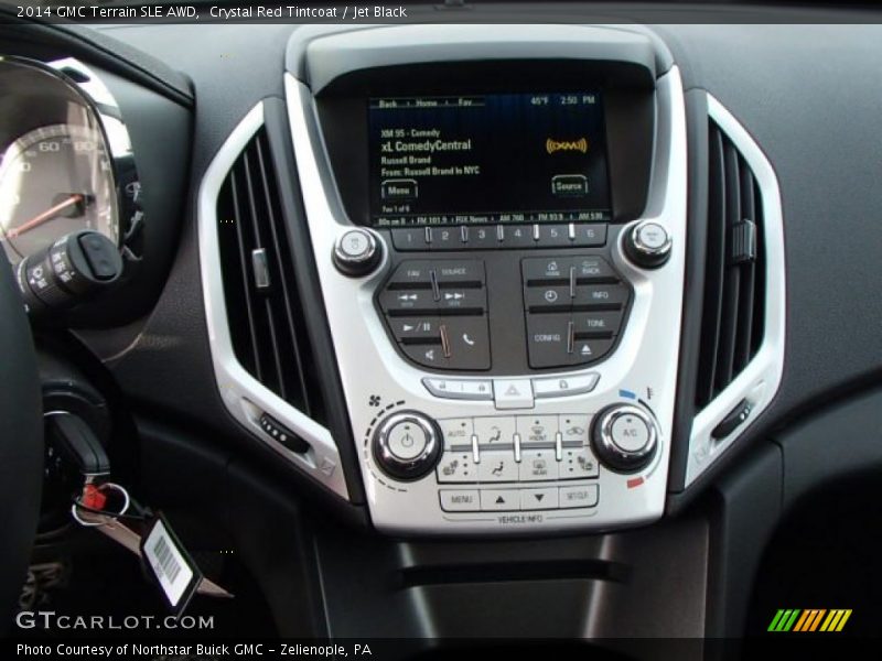 Crystal Red Tintcoat / Jet Black 2014 GMC Terrain SLE AWD