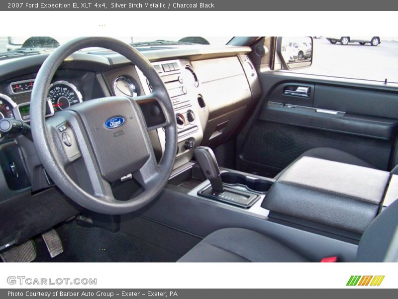 Silver Birch Metallic / Charcoal Black 2007 Ford Expedition EL XLT 4x4