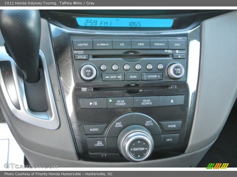 Taffeta White / Gray 2011 Honda Odyssey Touring