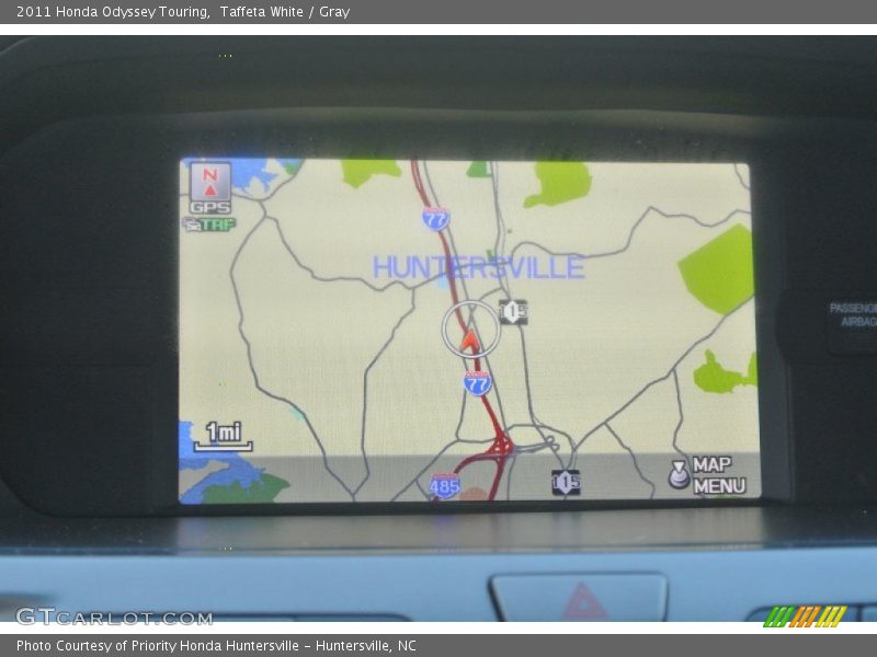 Taffeta White / Gray 2011 Honda Odyssey Touring