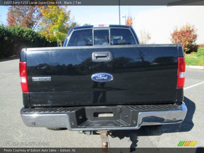 Black / Tan 2007 Ford F150 Lariat SuperCrew 4x4