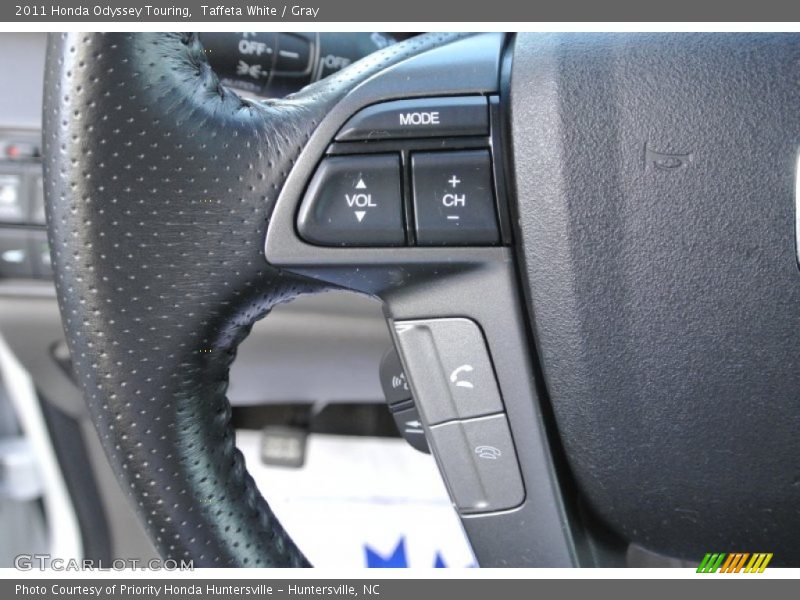 Taffeta White / Gray 2011 Honda Odyssey Touring