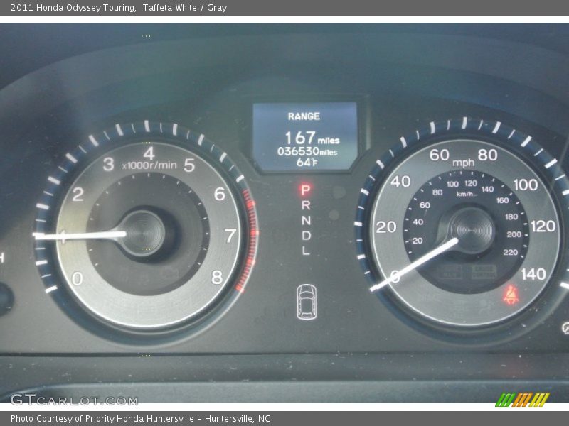 Taffeta White / Gray 2011 Honda Odyssey Touring
