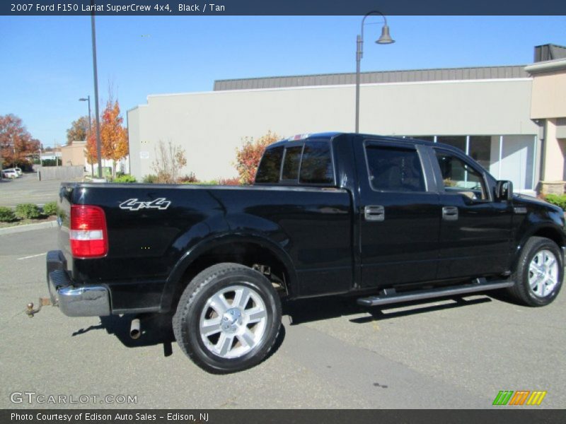 Black / Tan 2007 Ford F150 Lariat SuperCrew 4x4