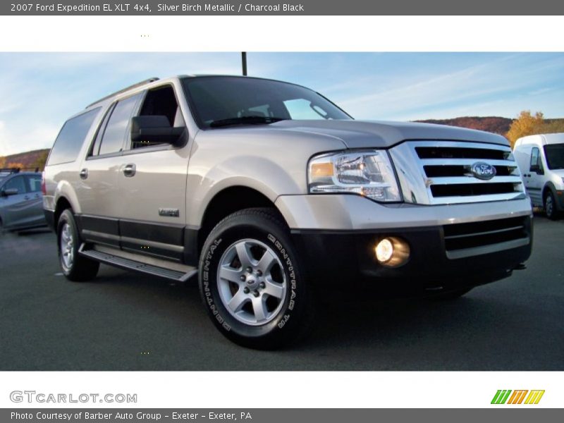 Silver Birch Metallic / Charcoal Black 2007 Ford Expedition EL XLT 4x4