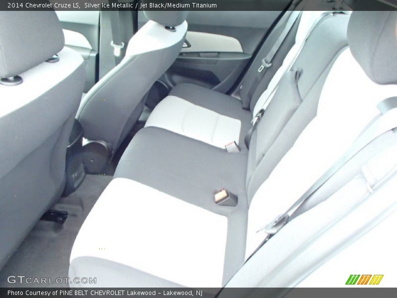 Silver Ice Metallic / Jet Black/Medium Titanium 2014 Chevrolet Cruze LS