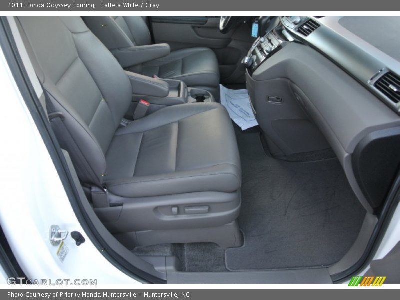 Taffeta White / Gray 2011 Honda Odyssey Touring