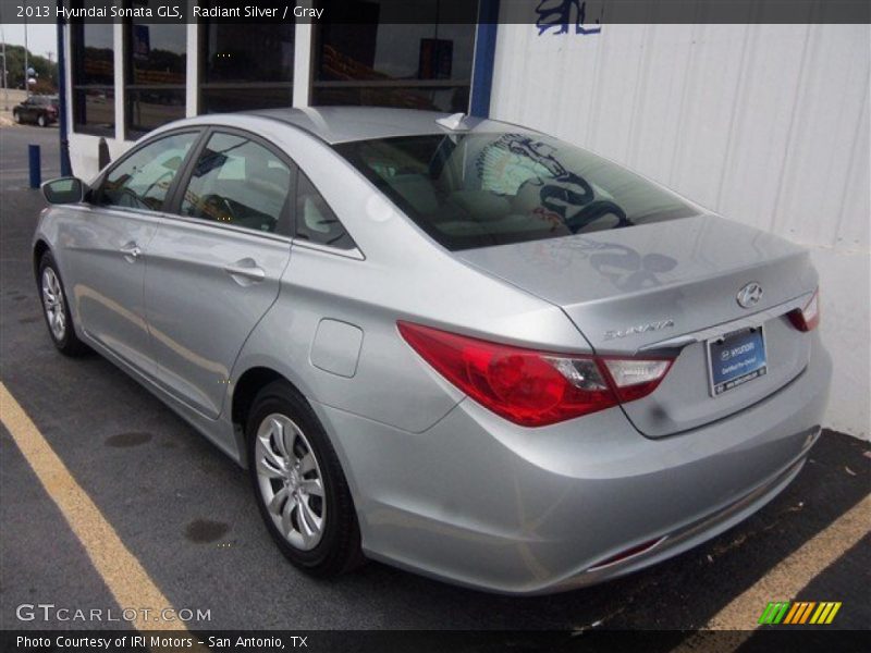 Radiant Silver / Gray 2013 Hyundai Sonata GLS