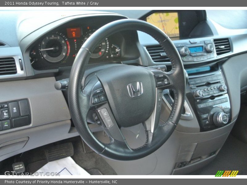Taffeta White / Gray 2011 Honda Odyssey Touring
