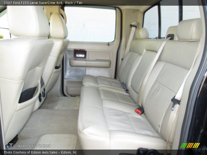 Black / Tan 2007 Ford F150 Lariat SuperCrew 4x4
