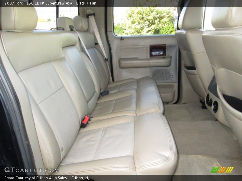 Black / Tan 2007 Ford F150 Lariat SuperCrew 4x4