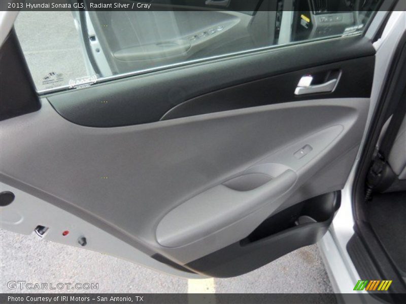 Radiant Silver / Gray 2013 Hyundai Sonata GLS
