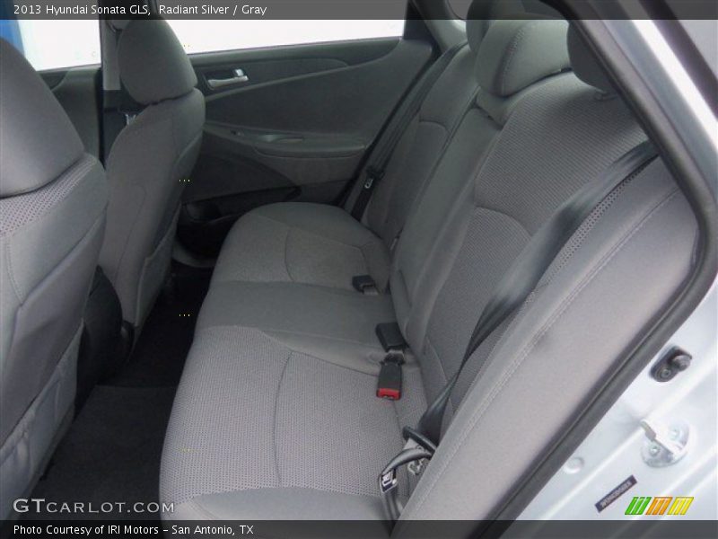 Radiant Silver / Gray 2013 Hyundai Sonata GLS