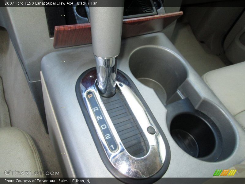 Black / Tan 2007 Ford F150 Lariat SuperCrew 4x4