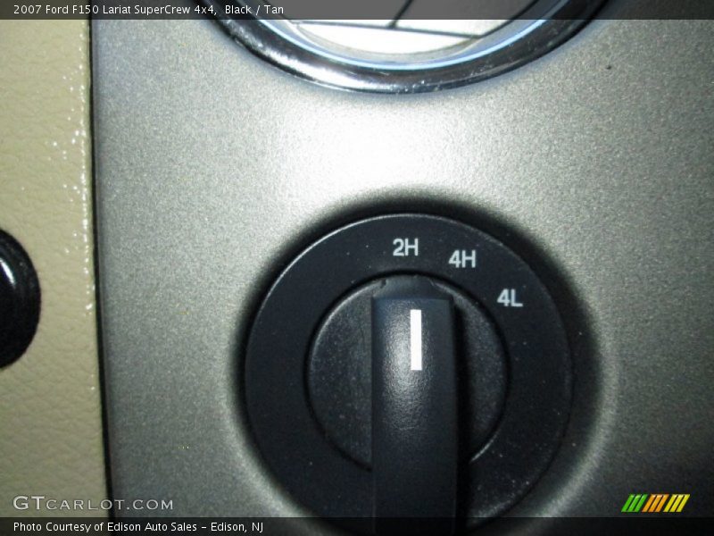 Black / Tan 2007 Ford F150 Lariat SuperCrew 4x4