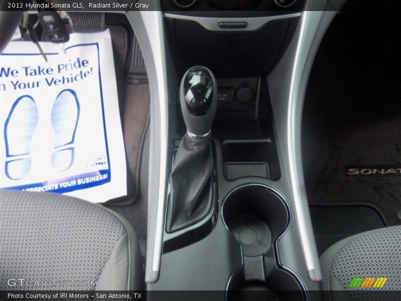 Radiant Silver / Gray 2013 Hyundai Sonata GLS