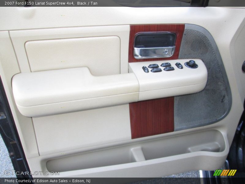 Black / Tan 2007 Ford F150 Lariat SuperCrew 4x4