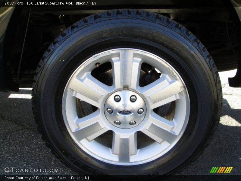 Black / Tan 2007 Ford F150 Lariat SuperCrew 4x4