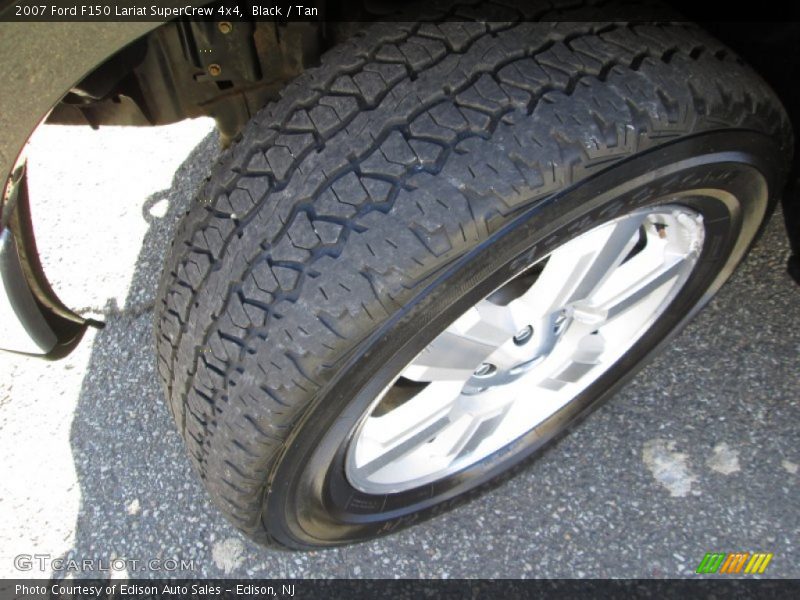 Black / Tan 2007 Ford F150 Lariat SuperCrew 4x4