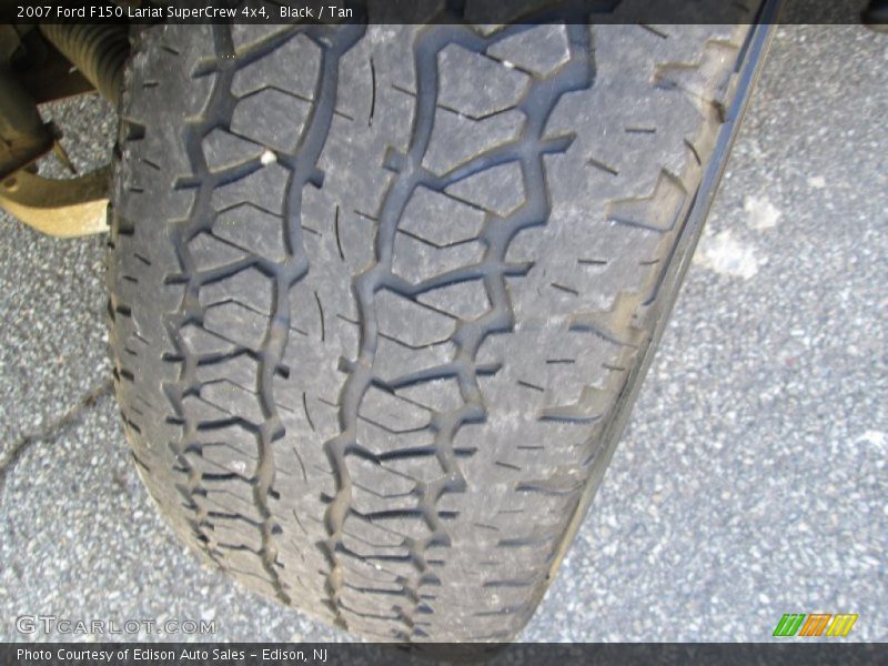 Black / Tan 2007 Ford F150 Lariat SuperCrew 4x4