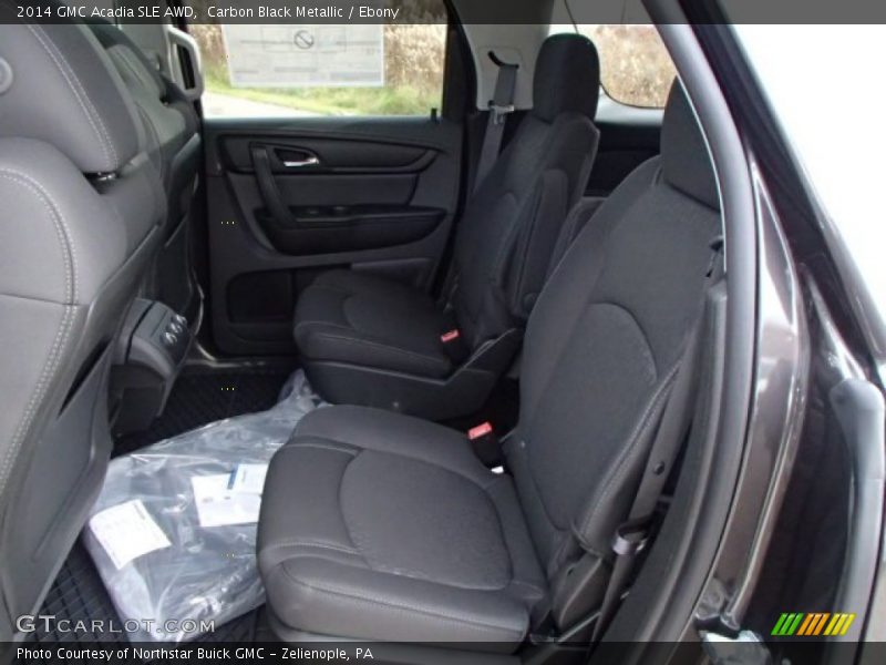 Carbon Black Metallic / Ebony 2014 GMC Acadia SLE AWD