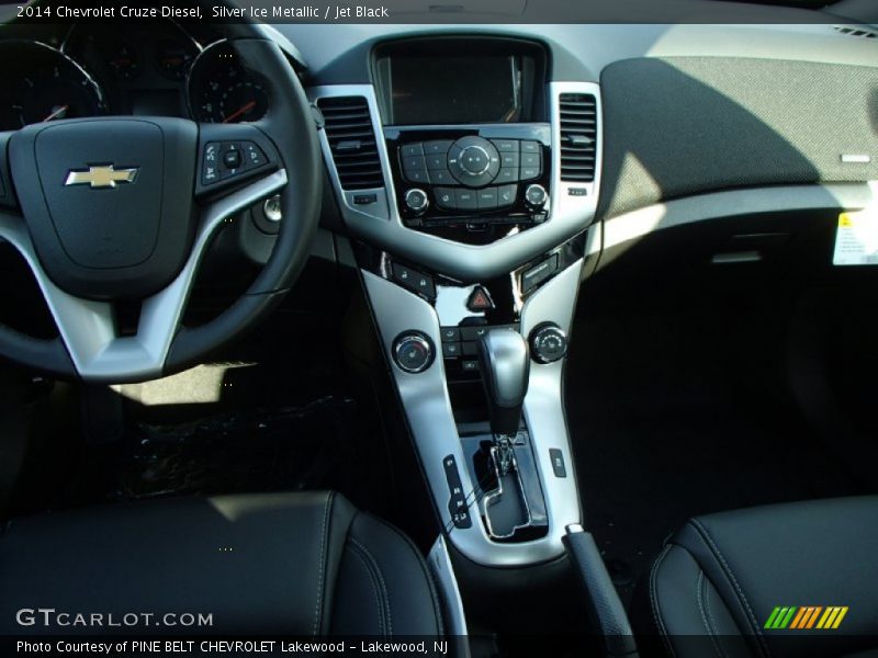Silver Ice Metallic / Jet Black 2014 Chevrolet Cruze Diesel