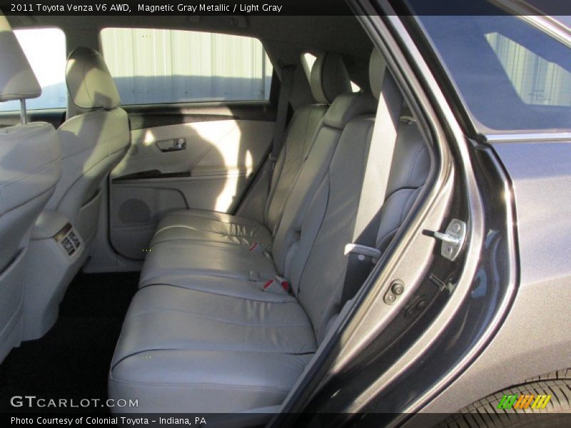 Magnetic Gray Metallic / Light Gray 2011 Toyota Venza V6 AWD