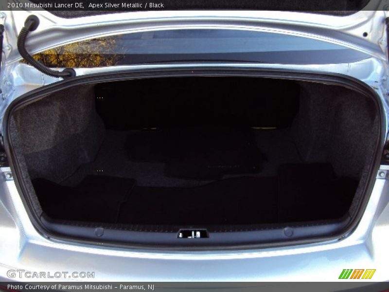 Apex Silver Metallic / Black 2010 Mitsubishi Lancer DE