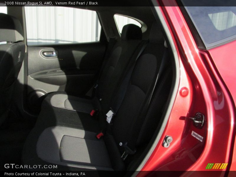Venom Red Pearl / Black 2008 Nissan Rogue SL AWD