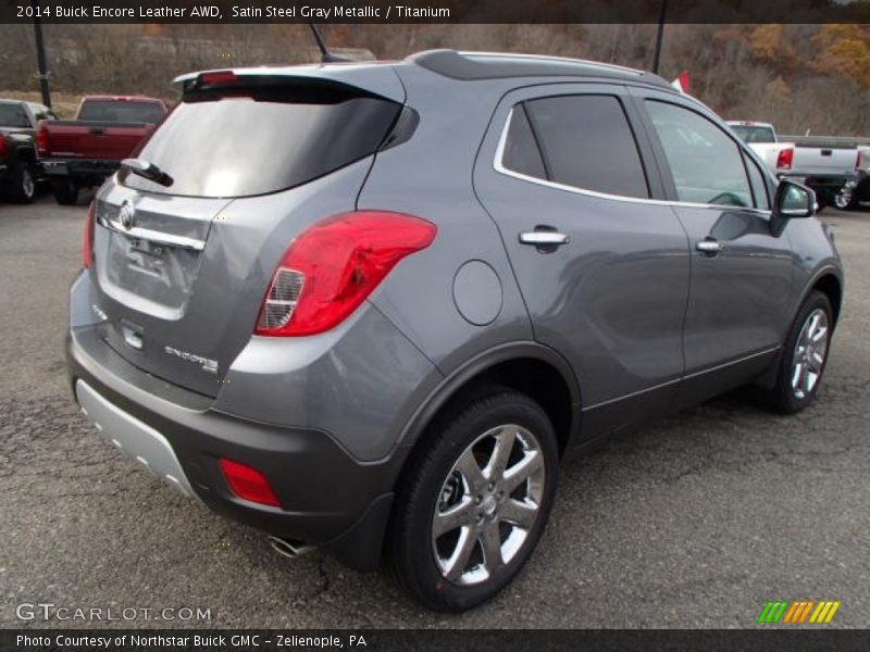  2014 Encore Leather AWD Satin Steel Gray Metallic