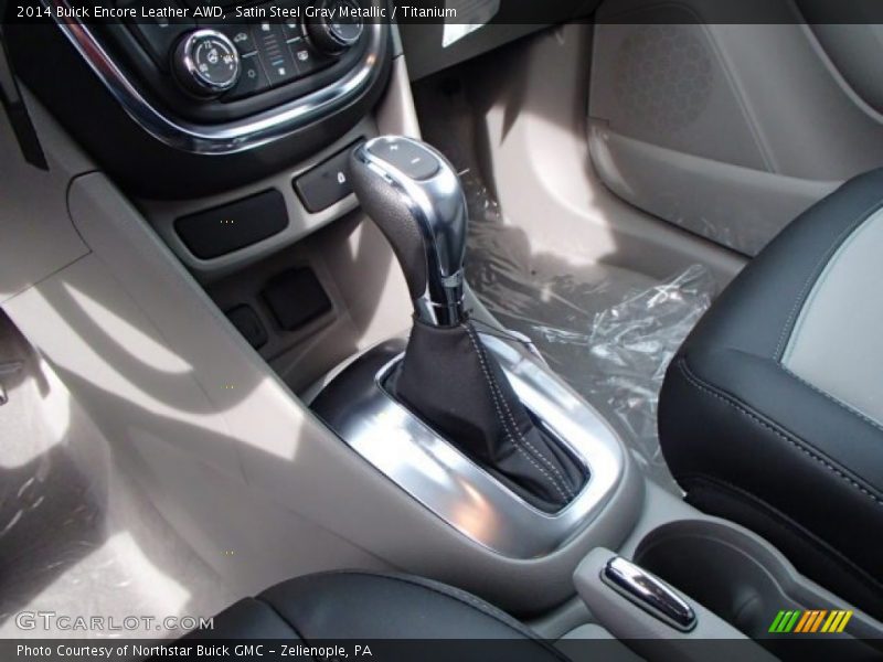 Satin Steel Gray Metallic / Titanium 2014 Buick Encore Leather AWD