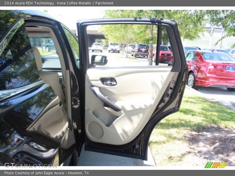 Kona Coffee Metallic / Parchment 2014 Acura RDX Technology