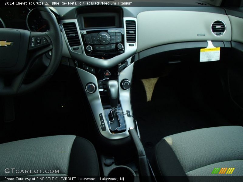 Blue Ray Metallic / Jet Black/Medium Titanium 2014 Chevrolet Cruze LS